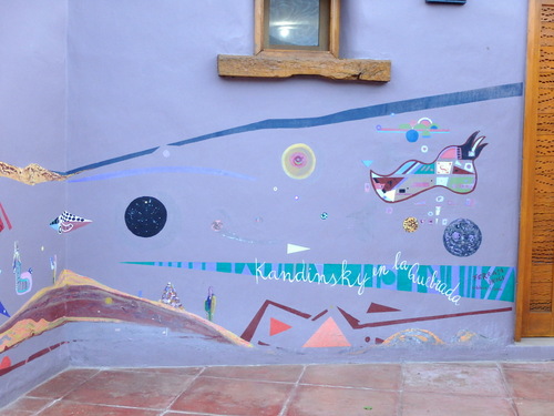 Mural Art at our Hotel la Comarca de Purmamarca.